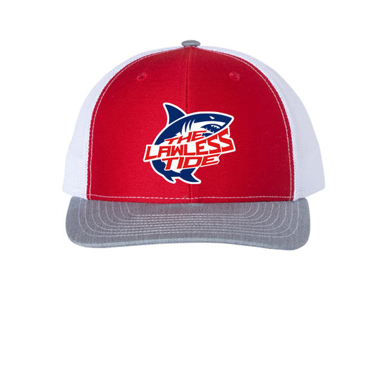 Red/ White/ Heather Grey - FRONT