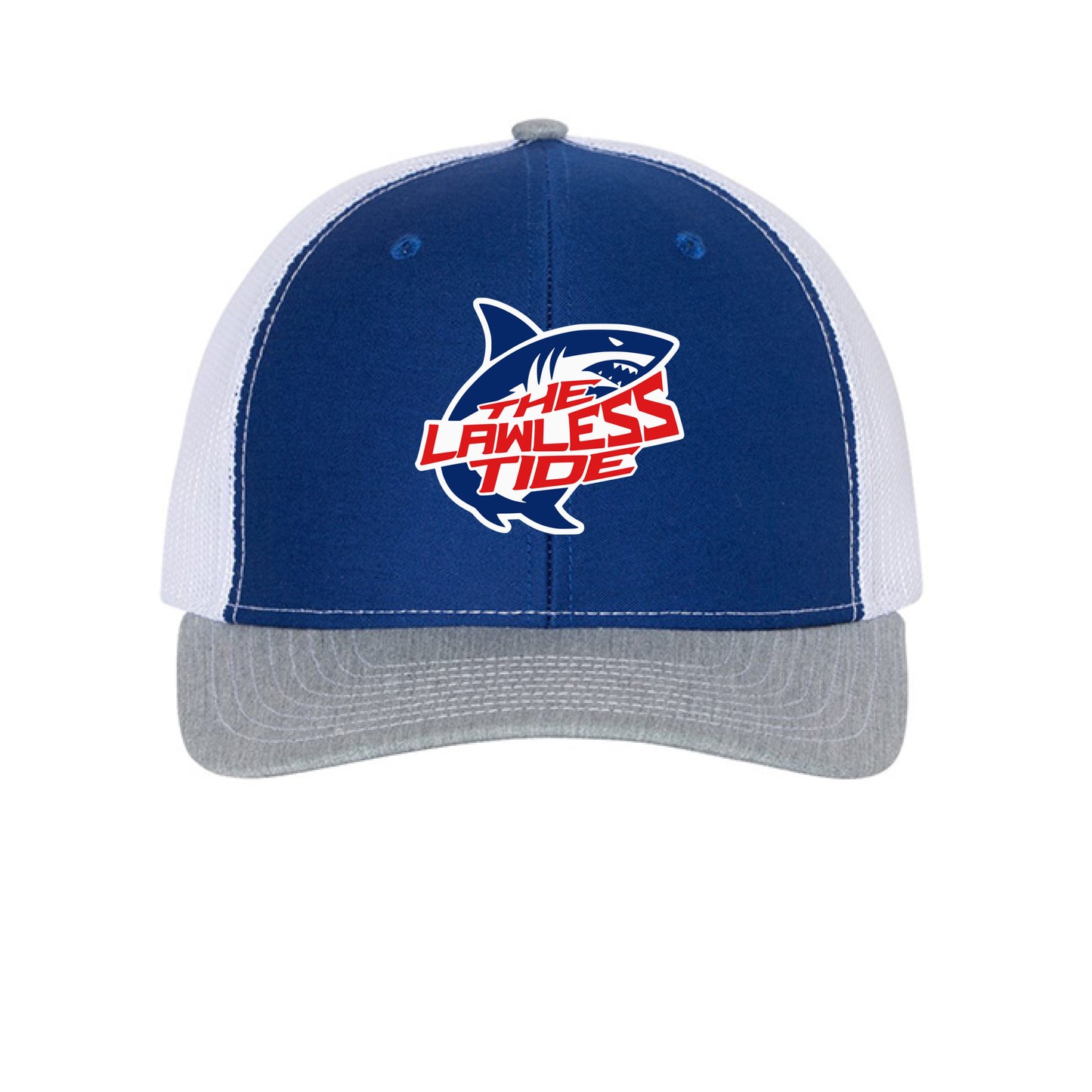 Royal/ White/ Heather Grey - FRONT